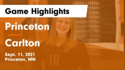 Princeton  vs Carlton Game Highlights - Sept. 11, 2021