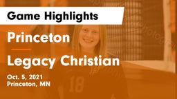 Princeton  vs Legacy Christian Game Highlights - Oct. 5, 2021
