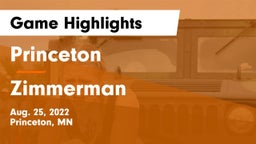 Princeton  vs Zimmerman  Game Highlights - Aug. 25, 2022