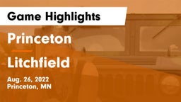Princeton  vs Litchfield Game Highlights - Aug. 26, 2022