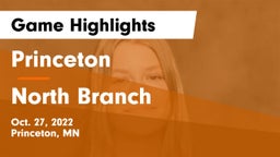 Princeton  vs North Branch Game Highlights - Oct. 27, 2022