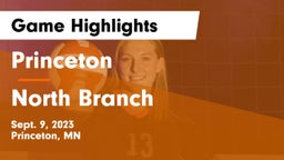 Princeton  vs North Branch Game Highlights - Sept. 9, 2023