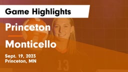 Princeton  vs Monticello  Game Highlights - Sept. 19, 2023