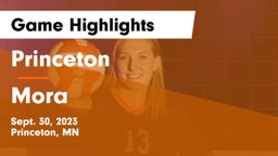 Princeton  vs Mora Game Highlights - Sept. 30, 2023
