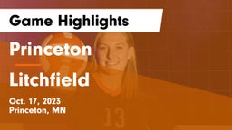 Princeton  vs Litchfield Game Highlights - Oct. 17, 2023