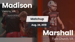 Matchup: Madison  vs. Marshall  2018