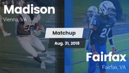 Matchup: Madison  vs. Fairfax  2018