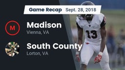 Recap: Madison  vs. South County  2018