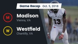 Recap: Madison  vs. Westfield  2018