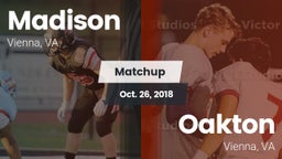 Matchup: Madison  vs. Oakton  2018