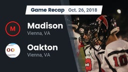 Recap: Madison  vs. Oakton  2018