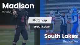 Matchup: Madison  vs. South Lakes  2019