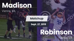 Matchup: Madison  vs. Robinson  2019
