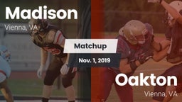 Matchup: Madison  vs. Oakton  2019