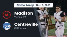 Recap: Madison  vs. Centreville  2019