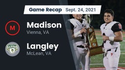 Recap: Madison  vs. Langley  2021