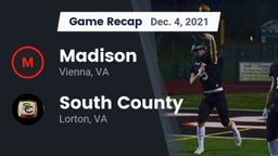 Recap: Madison  vs. South County  2021