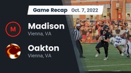 Recap: Madison  vs. Oakton  2022