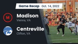 Recap: Madison  vs. Centreville  2022