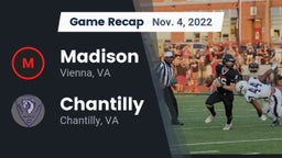 Recap: Madison  vs. Chantilly  2022