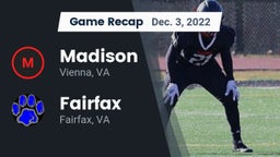 Recap: Madison  vs. Fairfax  2022