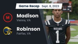 Recap: Madison  vs. Robinson  2023