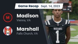 Recap: Madison  vs. Marshall  2023