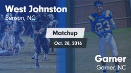 Matchup: West Johnston High vs. Garner  2016