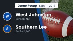 Recap: West Johnston  vs. Southern Lee  2017
