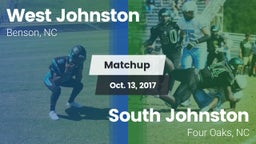 Matchup: West Johnston High vs. South Johnston  2017