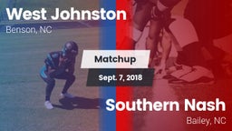 Matchup: West Johnston High vs. Southern Nash  2018