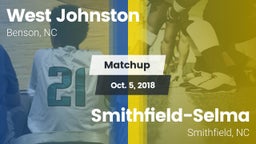 Matchup: West Johnston High vs. Smithfield-Selma  2018