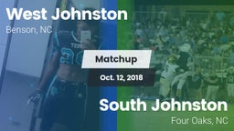 Matchup: West Johnston High vs. South Johnston  2018
