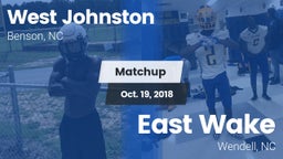 Matchup: West Johnston High vs. East Wake  2018