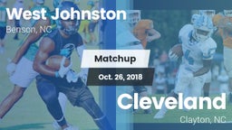 Matchup: West Johnston High vs. Cleveland  2018
