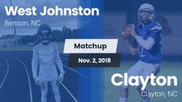 Matchup: West Johnston High vs. Clayton  2018