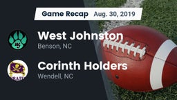 Recap: West Johnston  vs. Corinth Holders  2019