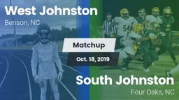 Matchup: West Johnston High vs. South Johnston  2019
