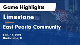 Limestone  vs East Peoria Community  Game Highlights - Feb. 13, 2021