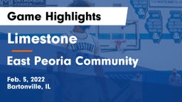 Limestone  vs East Peoria Community  Game Highlights - Feb. 5, 2022