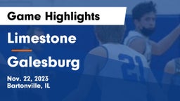 Limestone  vs Galesburg  Game Highlights - Nov. 22, 2023