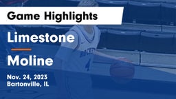 Limestone  vs Moline  Game Highlights - Nov. 24, 2023
