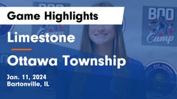 Limestone  vs Ottawa Township  Game Highlights - Jan. 11, 2024