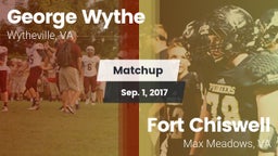 Matchup: Wythe  vs. Fort Chiswell  2017