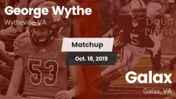 Matchup: Wythe  vs. Galax  2019
