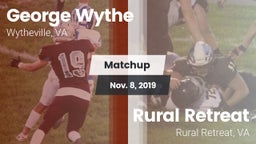 Matchup: Wythe  vs. Rural Retreat  2019