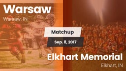 Matchup: Warsaw  vs. Elkhart Memorial  2017