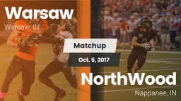 Matchup: Warsaw  vs. NorthWood  2017