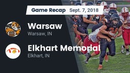 Recap: Warsaw  vs. Elkhart Memorial  2018