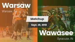 Matchup: Warsaw  vs. Wawasee  2018